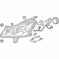 OEM 2010 Chevrolet Traverse Composite Assembly - 20794802