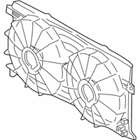 OEM 2001 Oldsmobile Aurora Shroud Kit, Engine Electric Coolant Fan - 12494766