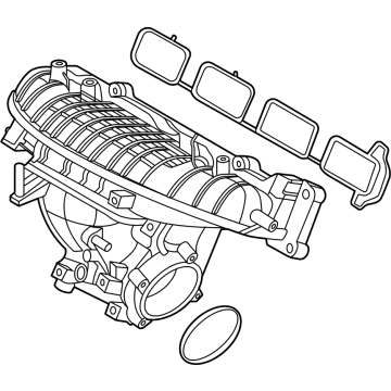 OEM Hyundai Santa Fe Manifold Assembly-Intake - 28310-2S301