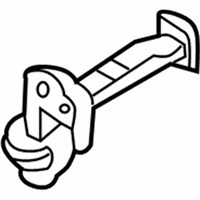 OEM 2012 Nissan Pathfinder Check Link Assembly - Rear Door, RH - 82430-ZP80A