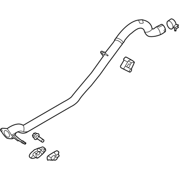 OEM 2022 Ford Bronco EXTENSION - EXHAUST PIPE - MB3Z-5A212-B