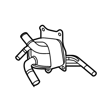 OEM 2022 Lexus NX350h Cooler, Motor COOLIN - G125A-48020