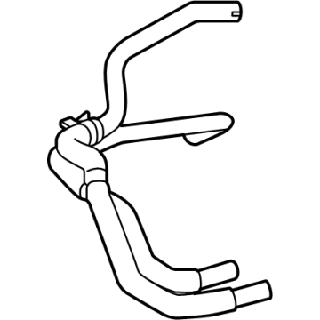 OEM 2022 Lexus NX350h Hose Assembly, TRANSMISS - 32930-42060