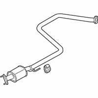 OEM 2017 Hyundai Ioniq Center Muffler Assembly - 28650-G2120