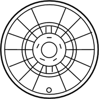 OEM Kia Sedona Wheel Hub Cap Assembly - 52960A9500