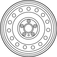 OEM 2021 Kia Sedona Wheel Assembly-Temporary - 529102P900