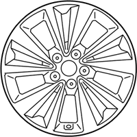 OEM 2015 Kia Sedona Wheel Assembly-Aluminum - 52910A9150