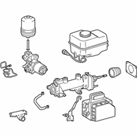 OEM 2013 Toyota Land Cruiser Master Cylinder Assembly - 47050-60480