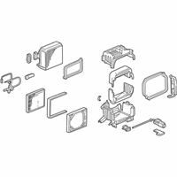 OEM 1998 Honda CR-V Cooling Unit - 80200-S10-A00