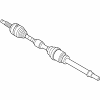 OEM 2019 Nissan Rogue Shaft Assy-Front Drive, LH - 39101-4BC0C