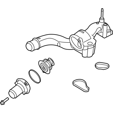 OEM Ford F-150 CONNECTION - WATER OUTLET - ML3Z-8A586-B