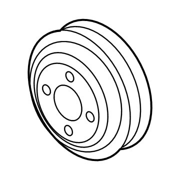 OEM 2022 Ford F-150 PULLEY - FAN - ML3Z-8509-B