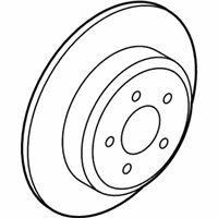 OEM 2019 Dodge Charger Rotor-Brake - 68368073AA