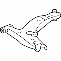 OEM 2009 Pontiac Vibe Front Lower Control Arm - 19184389