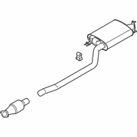 OEM Hyundai Center Muffler Complete - 28600-S8120