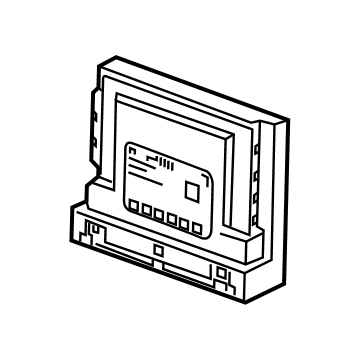 OEM 2022 Chevrolet Silverado 2500 HD Module - 13529041