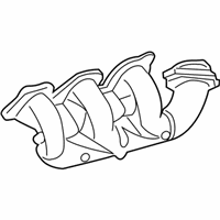 OEM 2004 Chevrolet Impala Engine Exhaust Manifold Assembly - 12576864