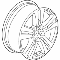 OEM Honda Ridgeline Disk, Aluminum Wheel (18X8J) (Tpms) (Aap St Mary'S) - 42700-TG7-A51