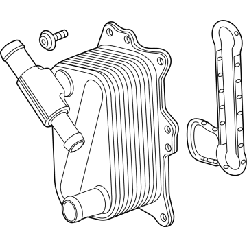 OEM 2022 Cadillac Escalade ESV Oil Cooler - 55509959