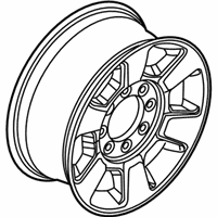 OEM 2016 Ford F-350 Super Duty Wheel, Alloy - DC3Z-1007-C