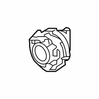 OEM Hyundai Front Turn Signal Lamp Socket & Holder Assembly - 92165-J9010