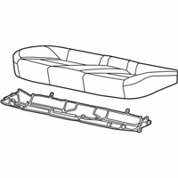OEM 2016 Chevrolet Caprice Seat Cushion Pad - 92265571