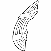 OEM Dodge Dakota Shield-Splash - 52010246AB