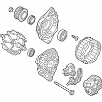 OEM 2017 Hyundai Accent Generator Assembly - 37300-2B510