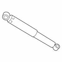 OEM 2008 Pontiac Torrent Rear Shock Absorber Assembly - 25866258