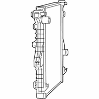 OEM 2015 Ram 3500 Engine Cooling Radiator - 52014738AA