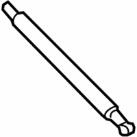 OEM 2010 BMW M3 Gas Pressurized Spring For Trunk Lid - 51-24-7-250-308