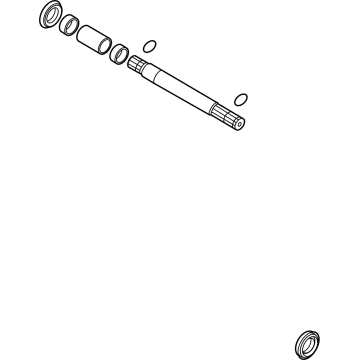 OEM 2022 Ford Bronco KIT - REAR AXLE SHAFT REPAIR - MB3Z-4B410-A