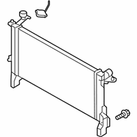 OEM Hyundai Genesis Coupe Radiator Assembly - 25310-2M200