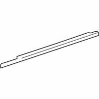 OEM 2005 Lexus LS430 Moulding Assy, Front Door Belt, LH - 75720-50010