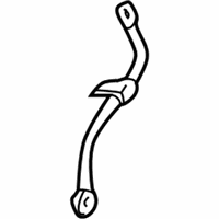 OEM 1996 Acura NSX Hose, Right Rear Brake - 46430-SL0-J01