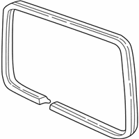 OEM 2000 Chevrolet Venture Weatherstrip Asm-Rear Side Door Window - 10353840