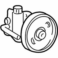 OEM 2002 Hyundai Accent Pump Assembly-Power Steering Oil - 57110-25000