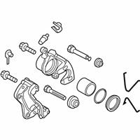 OEM 2018 Kia Rio Front Brake Caliper Kit - 58180H9A60