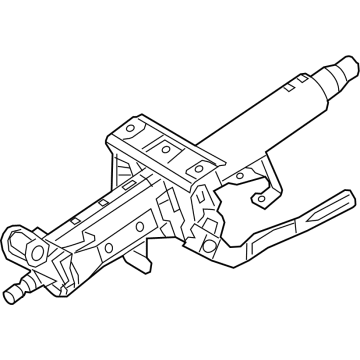 OEM 2022 Toyota Sienna Steering Column - 45250-08110