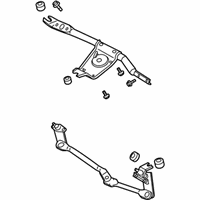 OEM 1997 Chevrolet Cavalier Wiper Motor Assembly - 12365316