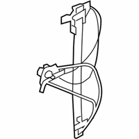 OEM 1999 Ford E-250 Econoline Window Regulator - 6C2Z-1523200-BA