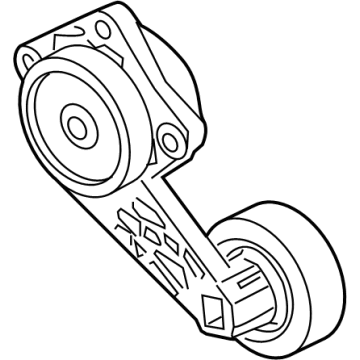 OEM 2012 Ford E-350 Super Duty Serpentine Tensioner - 1L2Z-6B209-D