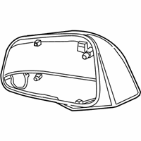 OEM 2022 Chevrolet Trax Mirror Cover - 23105620
