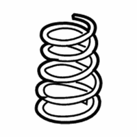 OEM 2010 Lexus ES350 Spring, Coil, Rear - 48231-33701