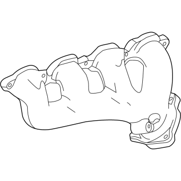 OEM 2021 GMC Savana 3500 Exhaust Manifold - 12690201