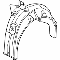 OEM Acura RLX Fender, Right Rear (Inner) - 74551-TY2-A00