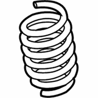 OEM 2006 Mercury Grand Marquis Coil Spring - 9W7Z-5310-A