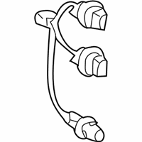 OEM Pontiac Vibe Socket & Wire - 19204787