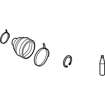 OEM 2014 Nissan Murano Repair Kit-Dust Boot, Outer - C9BDA-1AA0L