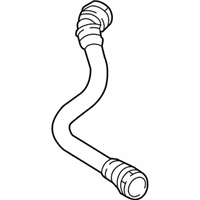 OEM BMW 340i GT xDrive Engine Coolant Pipe/Hose - 17-12-8-634-284